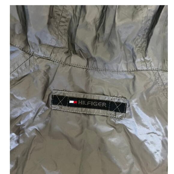 Tommy Hilfiger Mens gray Jacket size Large Polyester and Nylon windbreaker - Picture 12 of 16